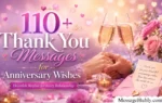 110+ Thank You Messages for Anniversary Wishes