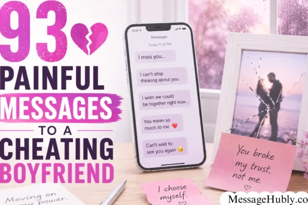 93 Painful Messages to a Cheating Boyfriend