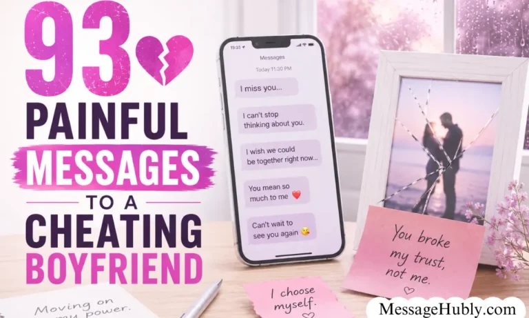 93 Painful Messages to a Cheating Boyfriend