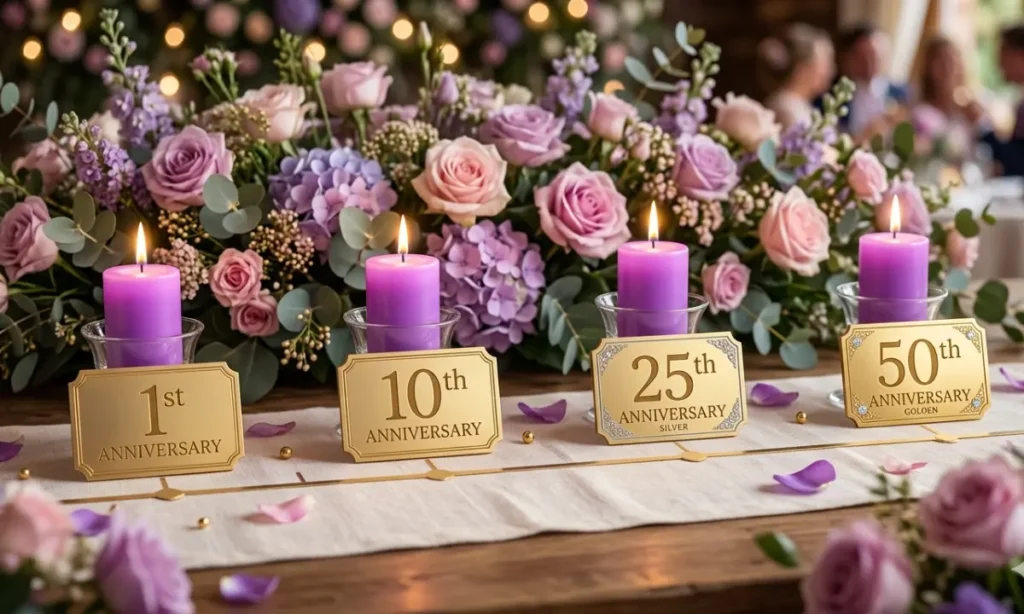 Examples of Thank You Replies for Different Anniversary Milestones