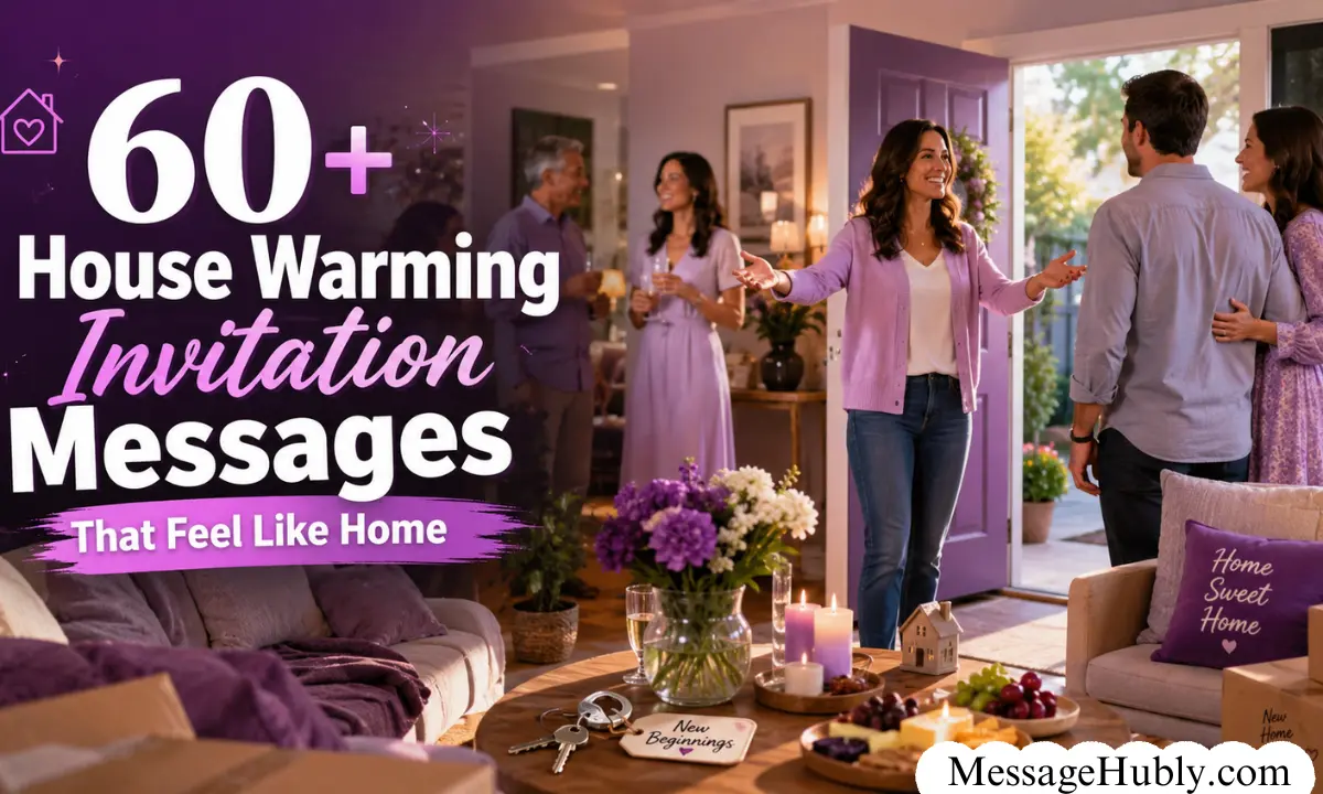 House Warming Invitation Messages That Feel Like Home