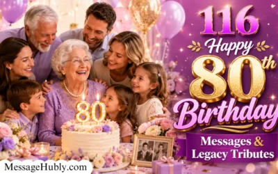 80th Birthday Messages