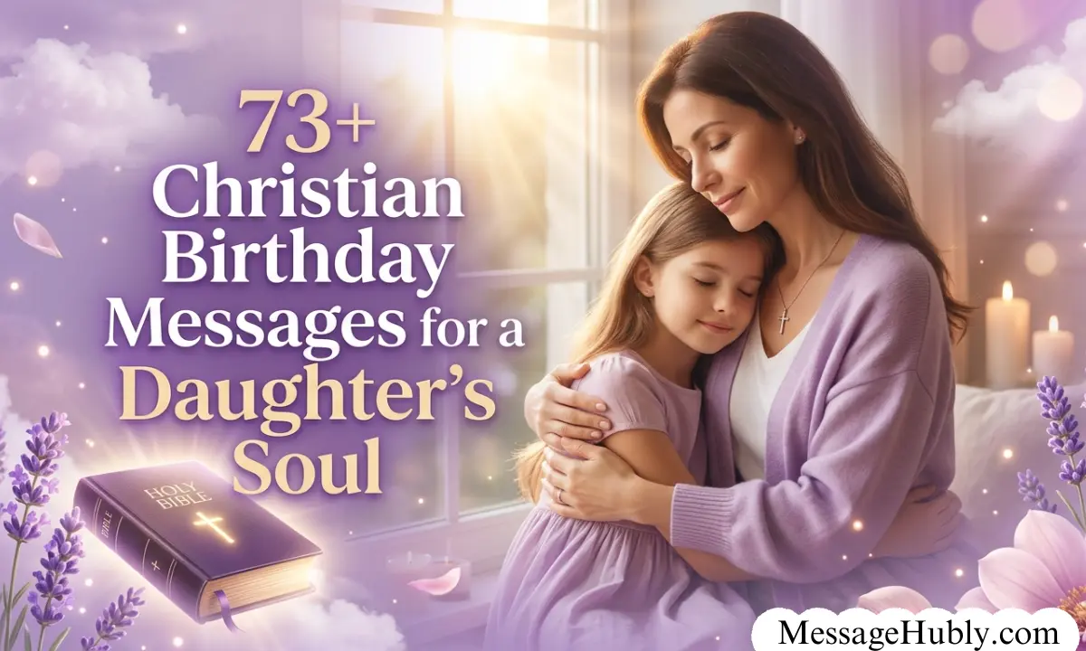 73+ Christian Birthday Messages for a Daughter's Soul