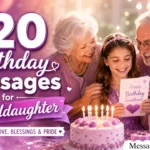 Birthday Messages for Granddaughter