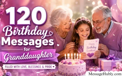 Birthday Messages for Granddaughter