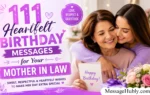Birthday Messages for Your Mother-in-Law
