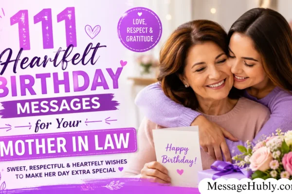 Birthday Messages for Your Mother-in-Law
