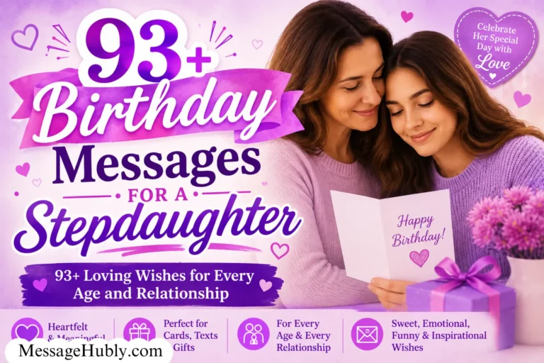 Birthday Messages for a Stepdaughter