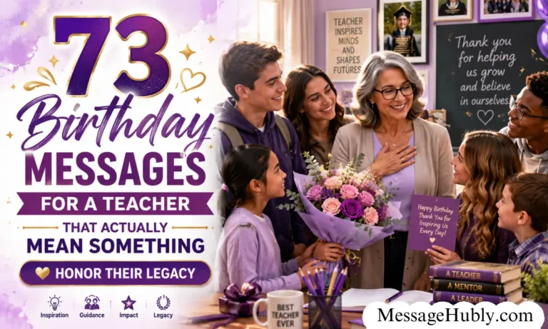 73 Birthday Messages for a Teacher That Actually Mean Something
