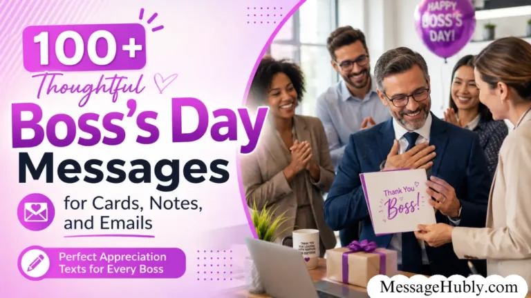 100+ Thoughtful Boss’s Day Messages for Cards, Notes, and Emails
