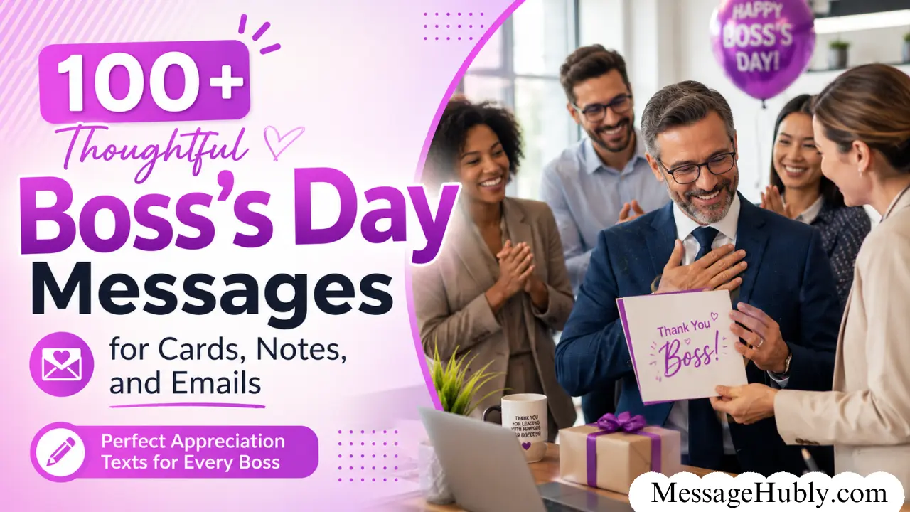 Boss's Day Messages