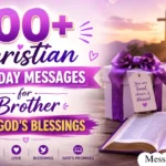 Christian Birthday Messages for Brother With God's Blessings