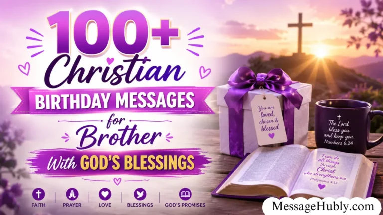Christian Birthday Messages for Brother With God's Blessings
