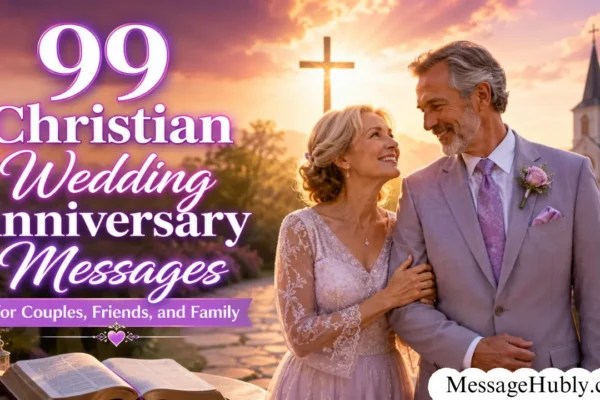 Christian Wedding Anniversary Messages
