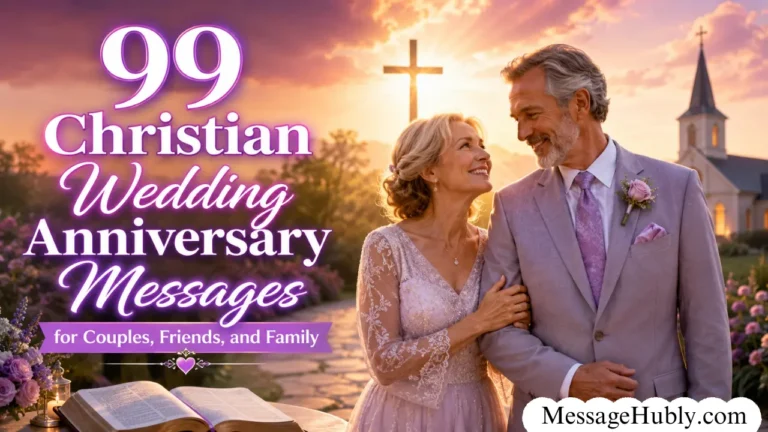 99 Christian Wedding Anniversary Messages for Couples, Friends, and Family