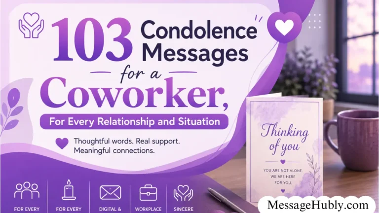 103 Condolence Messages for a Coworker, For Every Relationship and Situation  