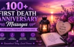 First Death Anniversary Messages