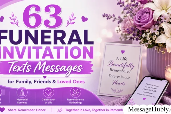 Funeral Invitation Messages