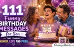Funny Birthday Messages for Son