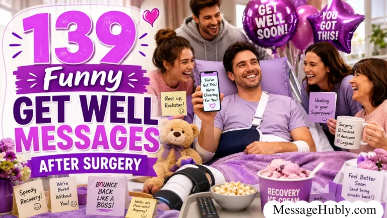 Funny Get Well Messages After Surgery