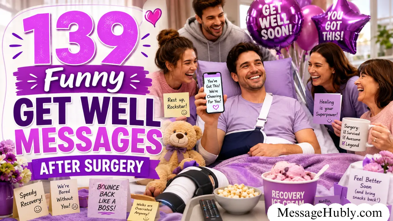 Funny Get Well Messages After Surgery