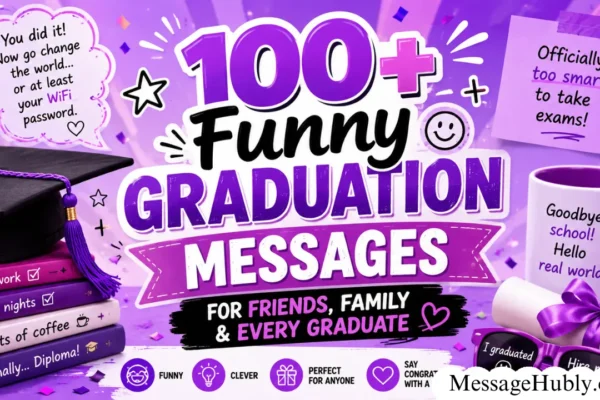 Funny Graduation Messages for Friends, Family & Every Graduate