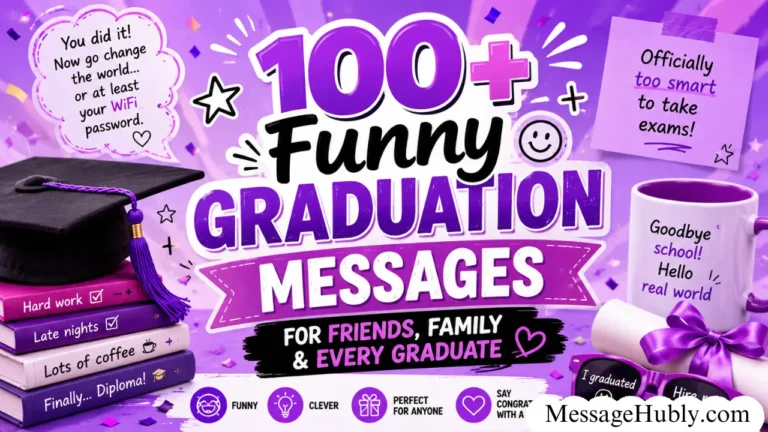 Funny Graduation Messages for Friends, Family & Every Graduate
