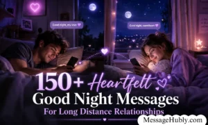 Good Night Messages For Long Distance Relationships