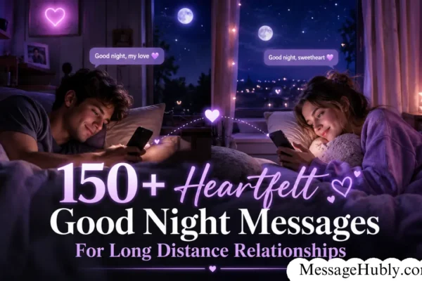 Good Night Messages For Long Distance Relationships