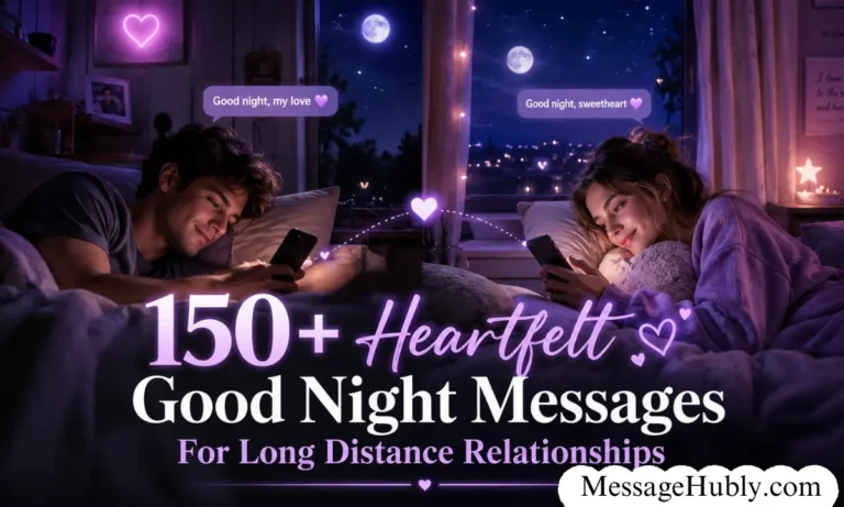 Good Night Messages For Long Distance Relationships