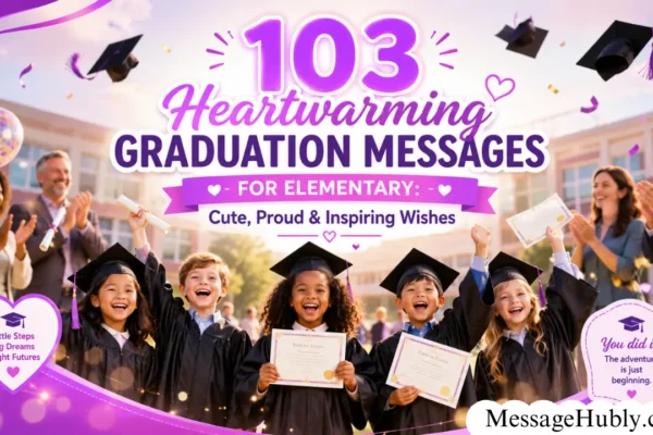 Graduation Messages for Elementary