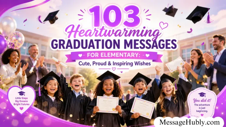 Graduation Messages for Elementary