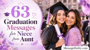 Graduation Messages for Niece from Aunt