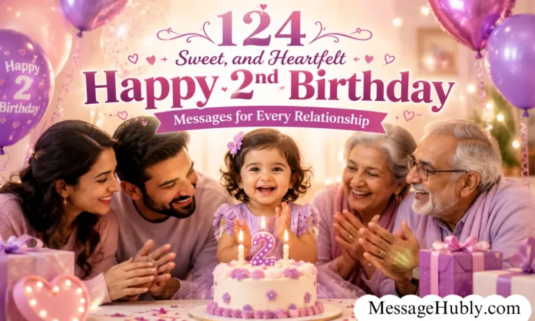 Happy 2nd Birthday Messages for Every Relationship