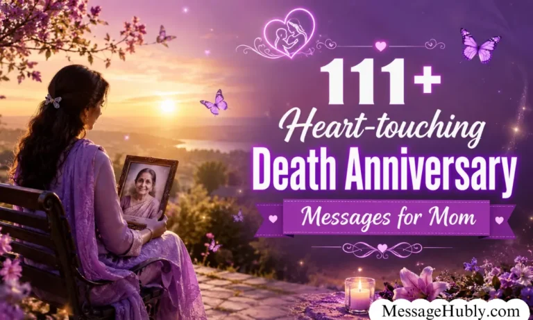 Heart-touching Death Anniversary Messages for Mom