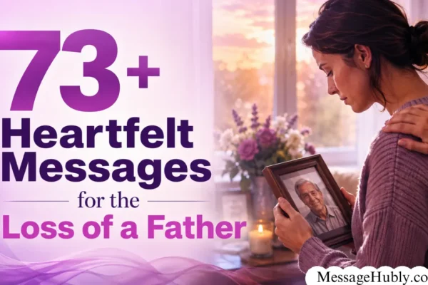 Heartfelt Messages for the Loss of a Father