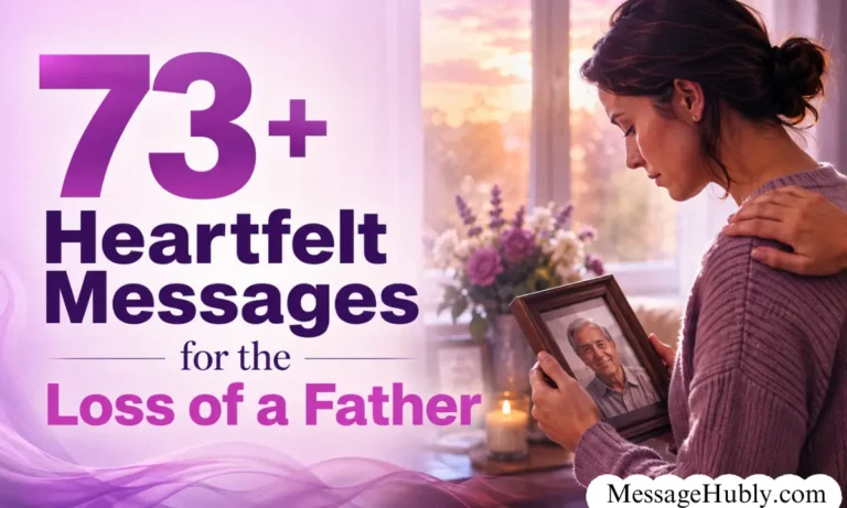 Heartfelt Messages for the Loss of a Father