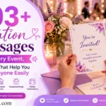 Invitation Messages for Event