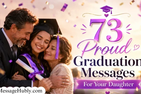 Proud Graduation Messages For Your Daughter