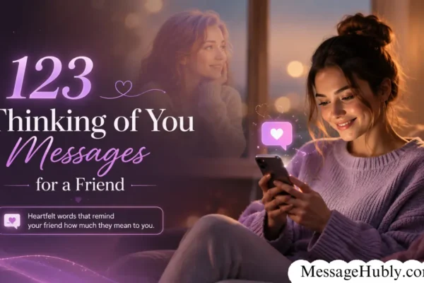 Thinking of You Messages for a Friend