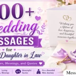 Wedding Messages for Son and Daughter in Law