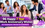 7 Year Work Anniversary Messages for Employees, Bosses & Coworkers