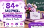 Farewell Messages for Teacher