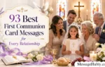 First Communion Card Messages for Every Relationship