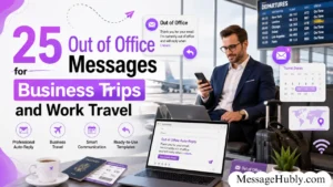 Out of Office Messages for Business Trips and Work Travel