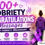 Sobriety Congratulations Messages