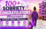 Sobriety Congratulations Messages