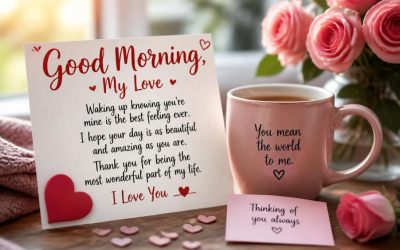 Good Morning Message for Her Sweet, Romantic & Heartfelt Ideas-Good Morning Message for Her
