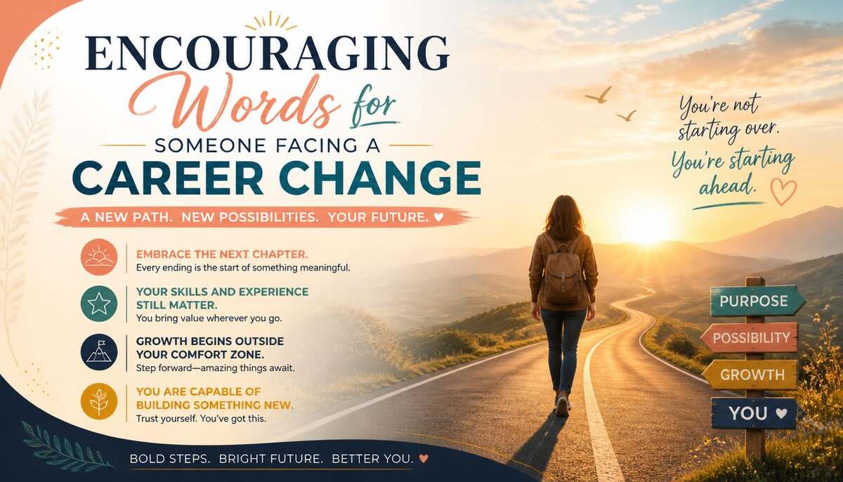 Encouraging Words for a Coworker Changing Careers
