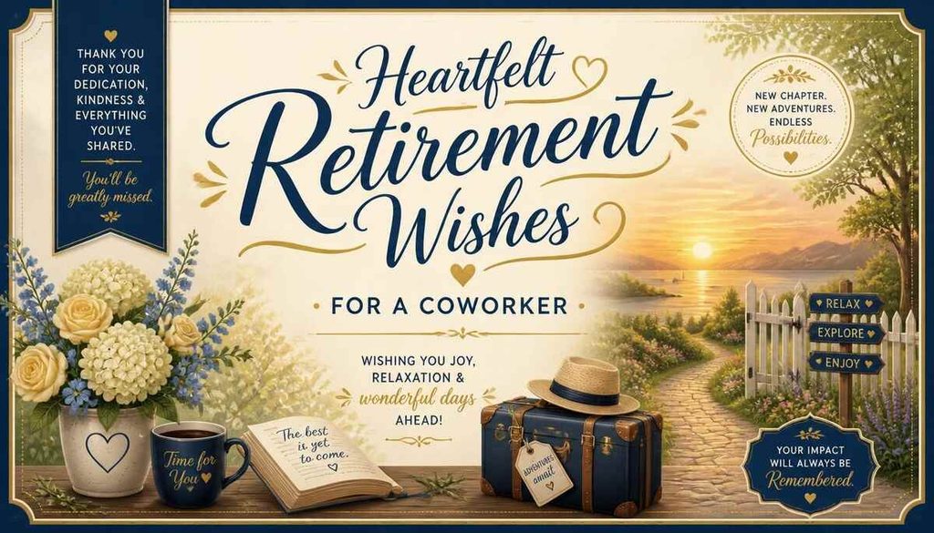 Heartfelt Retirement Wishes for a Coworker